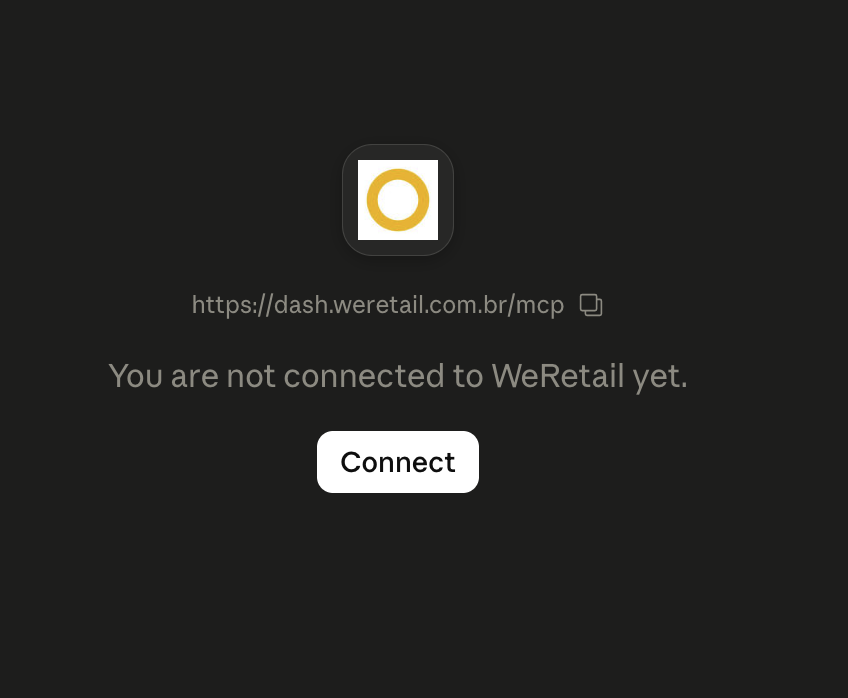 Conectar WeRetail no Claude